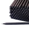 Custom Logo Printed Black Wood Pencil Supplier Malaysia