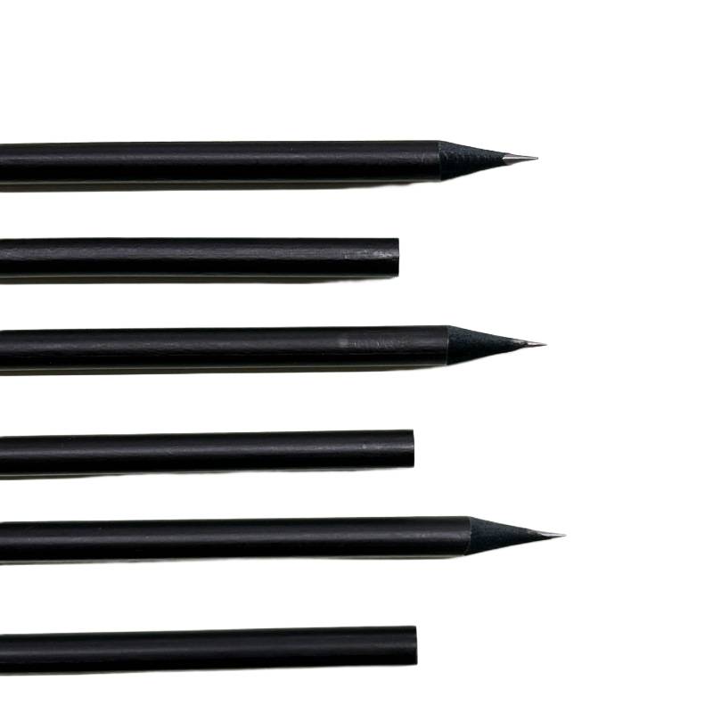 Personalized Black Wood Pencils with Logo Printing Malaysia