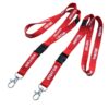 Lanyard with buckle and ID card – lanyard printing Malaysia