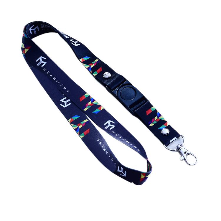 Person wearing lanyard with buckle – lanyard supplier Malaysia
