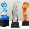 Custom Made Trophy Malaysia – premium crystal trophy with engraving