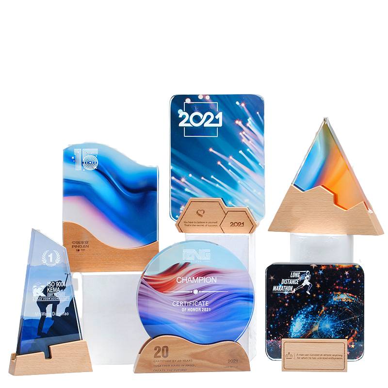 Custom Trophy Malaysia – personalized award with engraved text and logo
