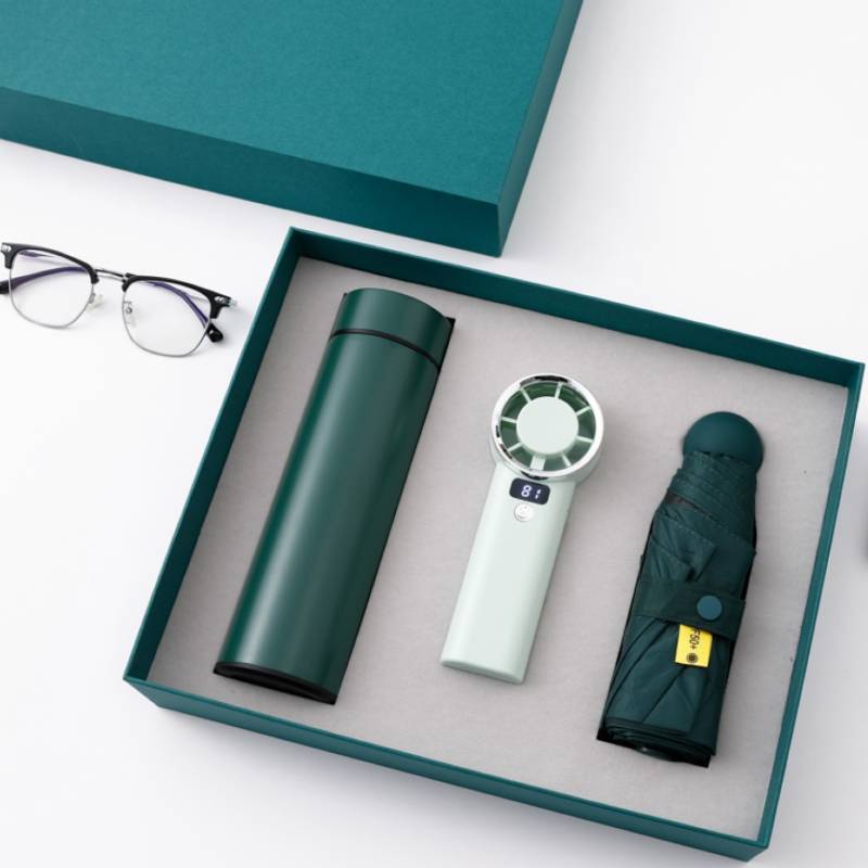 curated gift handfan set corporate gift malaysia