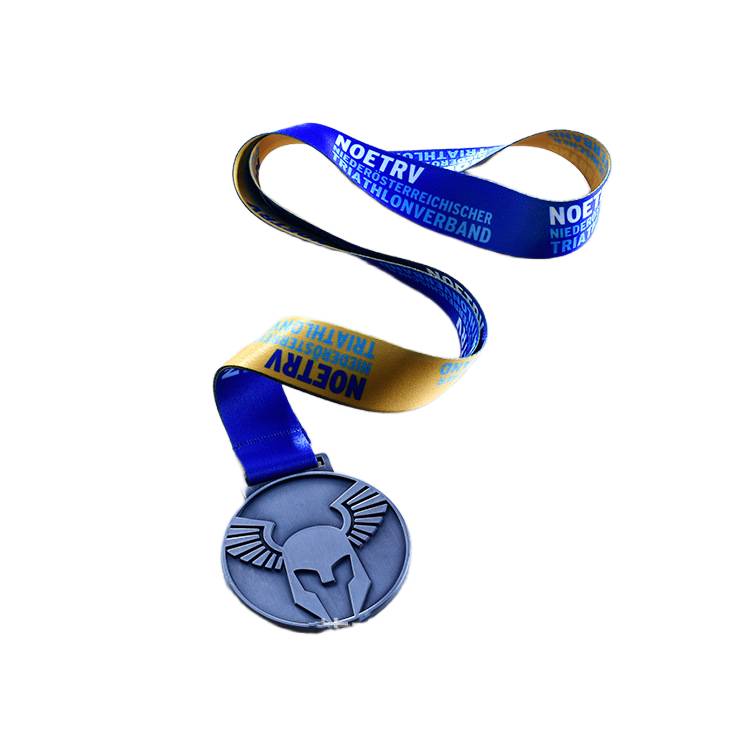 Custom made medal Malaysia with ribbon attachment
