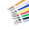 Close-up of nylon lanyard printing Malaysia – durable and stylish finish