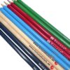 Premium custom pencil printing Malaysia with company logo on eco-friendly wooden pencils