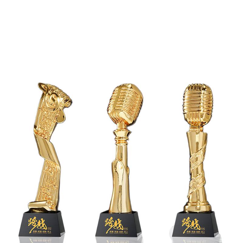 Custom Trophy Malaysia Printing – glass award with personalized text