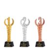 Custom Trophy Malaysia Printing – acrylic award with engraved logo