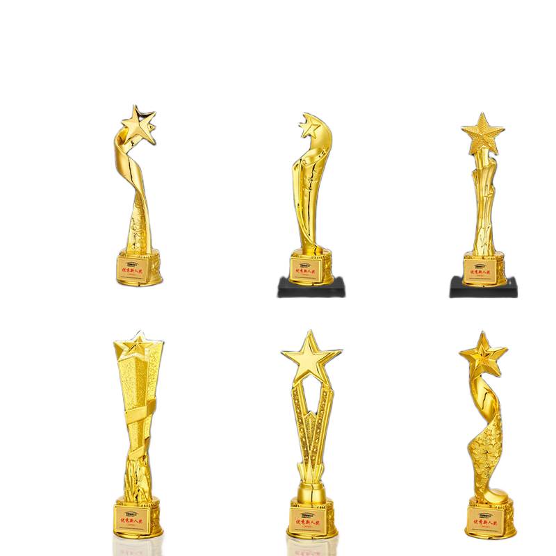 Custom Trophy Malaysia Printing – silver metal trophy with base