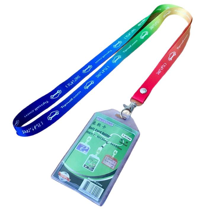 Branded sublimation lanyard with ID card holder – lanyard printing Malaysia
