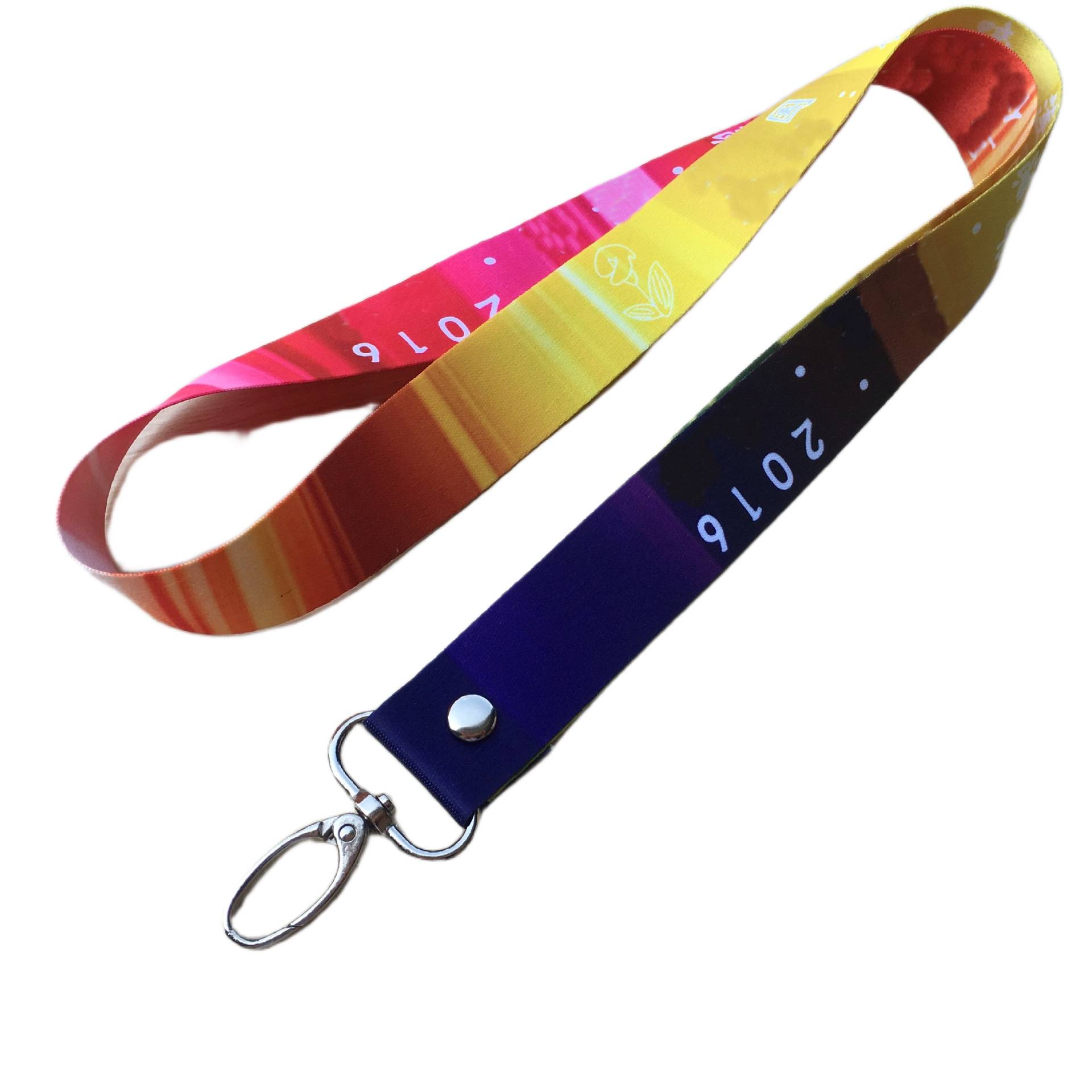 Custom sublimation lanyard with full-color logo – lanyard printing Malaysia