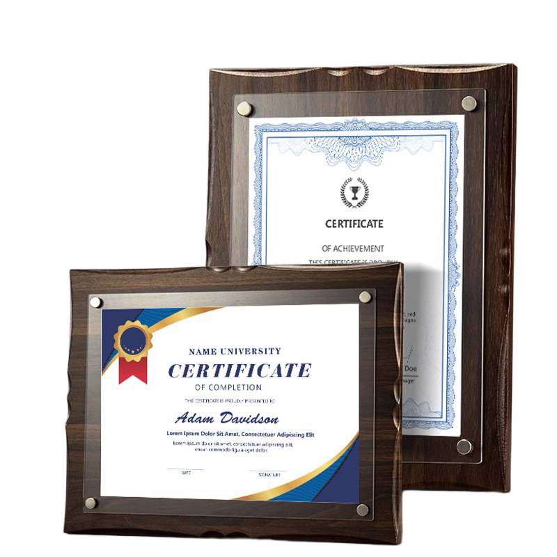 Custom Wooden Certificate Plaque Malaysia – Elegant Recognition Award | VKraf Gifts Custom Wooden Certificate Plaque Malaysia – elegant wooden award plaque