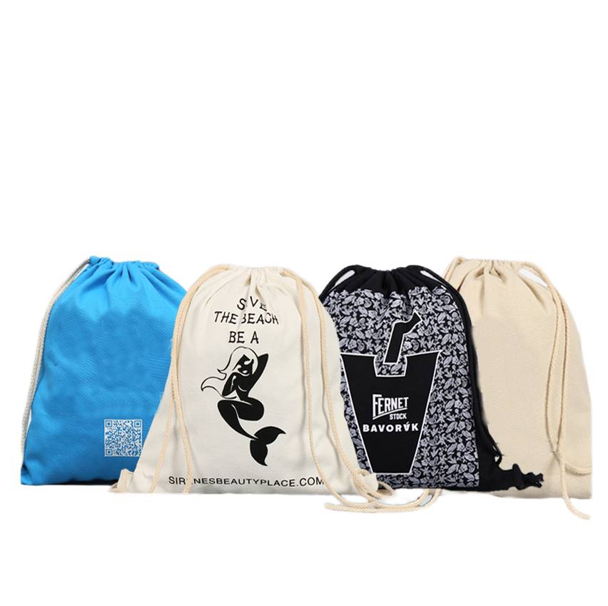 Custom Canvas Drawstring Bag Malaysia – eco-friendly reusable promotional bag