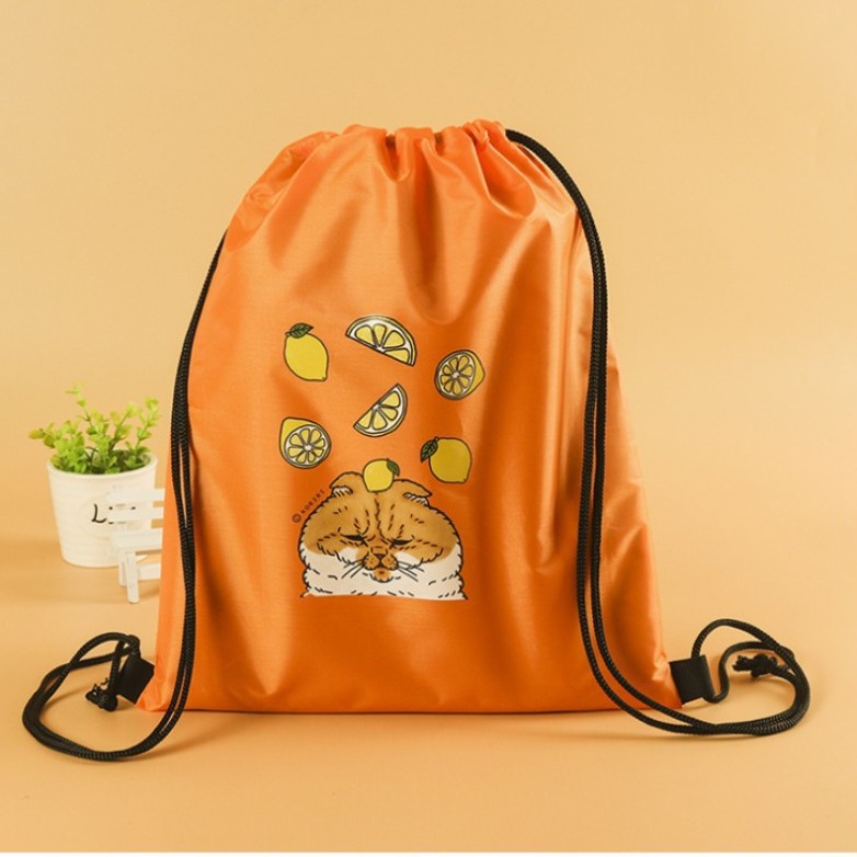 Drawstring Bags with Logo Malaysia – reusable custom drawstring bags