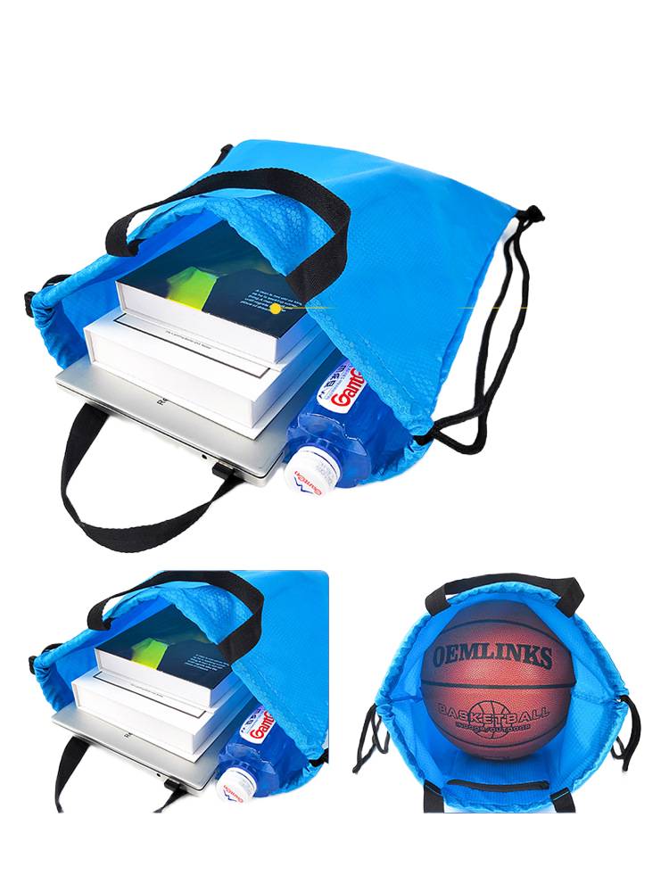 Custom Handle Drawstring Bags with Logo Malaysia – eco-friendly branded bags