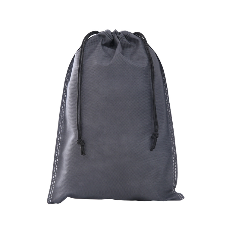 Eco friendly non woven drawstring pouch with custom logo printing Malaysia