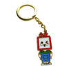 Custom made metal keychain with vibrant logo Malaysia