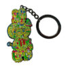 Custom-shaped metal keychain for corporate branding Malaysia