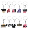 Custom-shaped rubber keychain for branding Malaysia