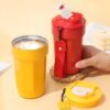 450ml stainless steel coffee cup with color options