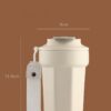 Customizable octagonal coffee cup with branding options