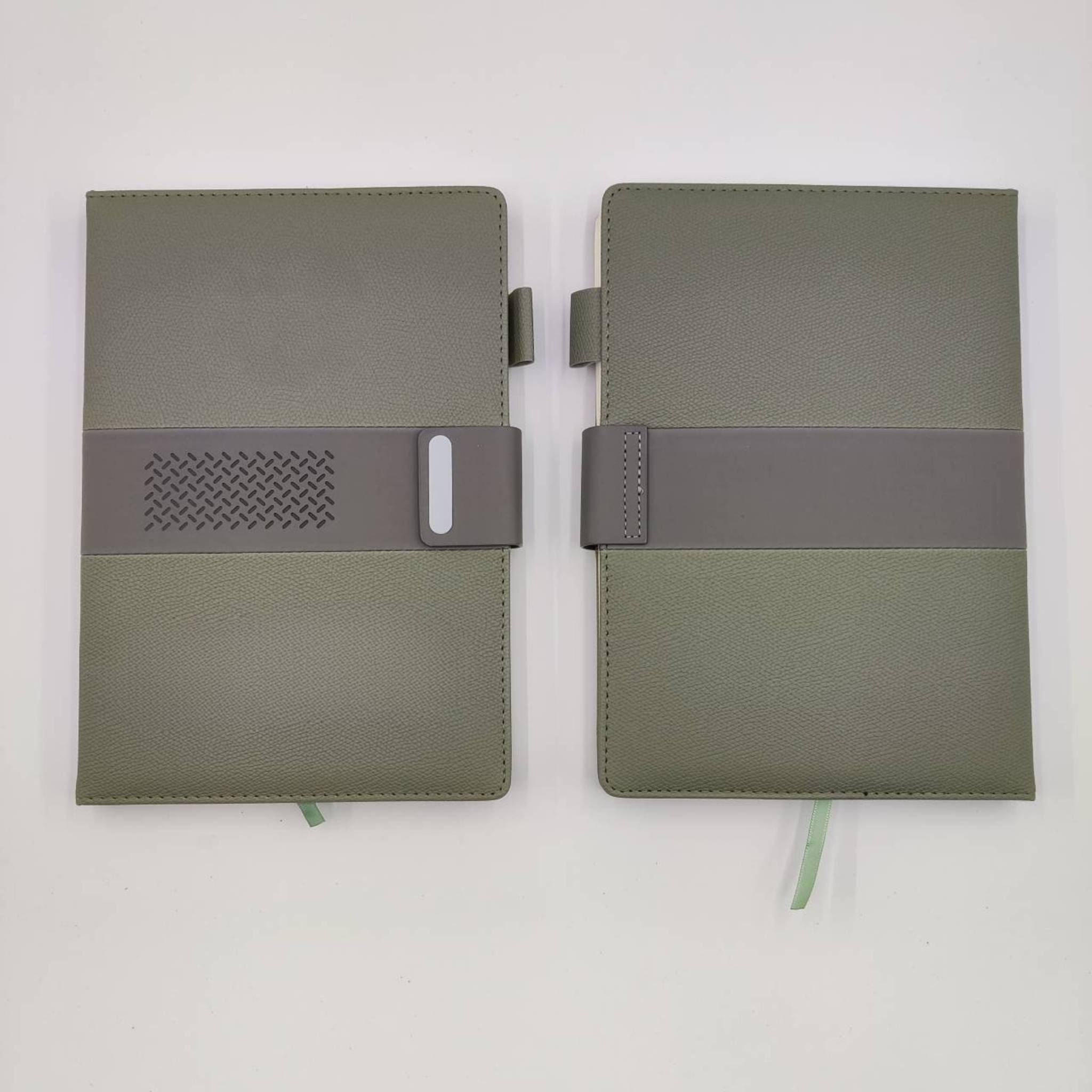 Custom PU leather notebook with logo printing