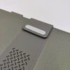 PU leather notebook with magnetic clip closure