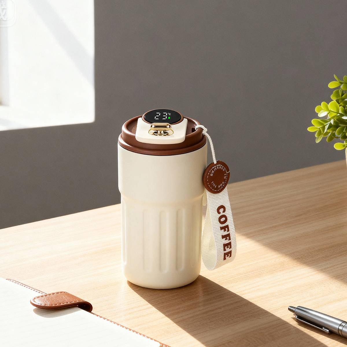 Smart thermos cup for corporate events and giveaways