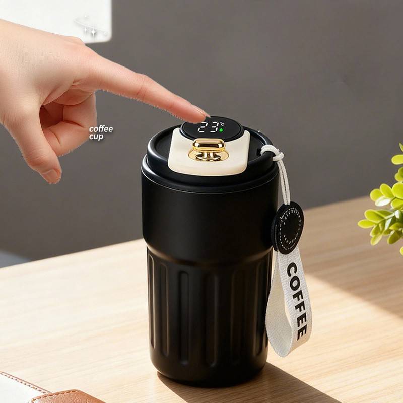 Smart thermos cup for office desk and daily use