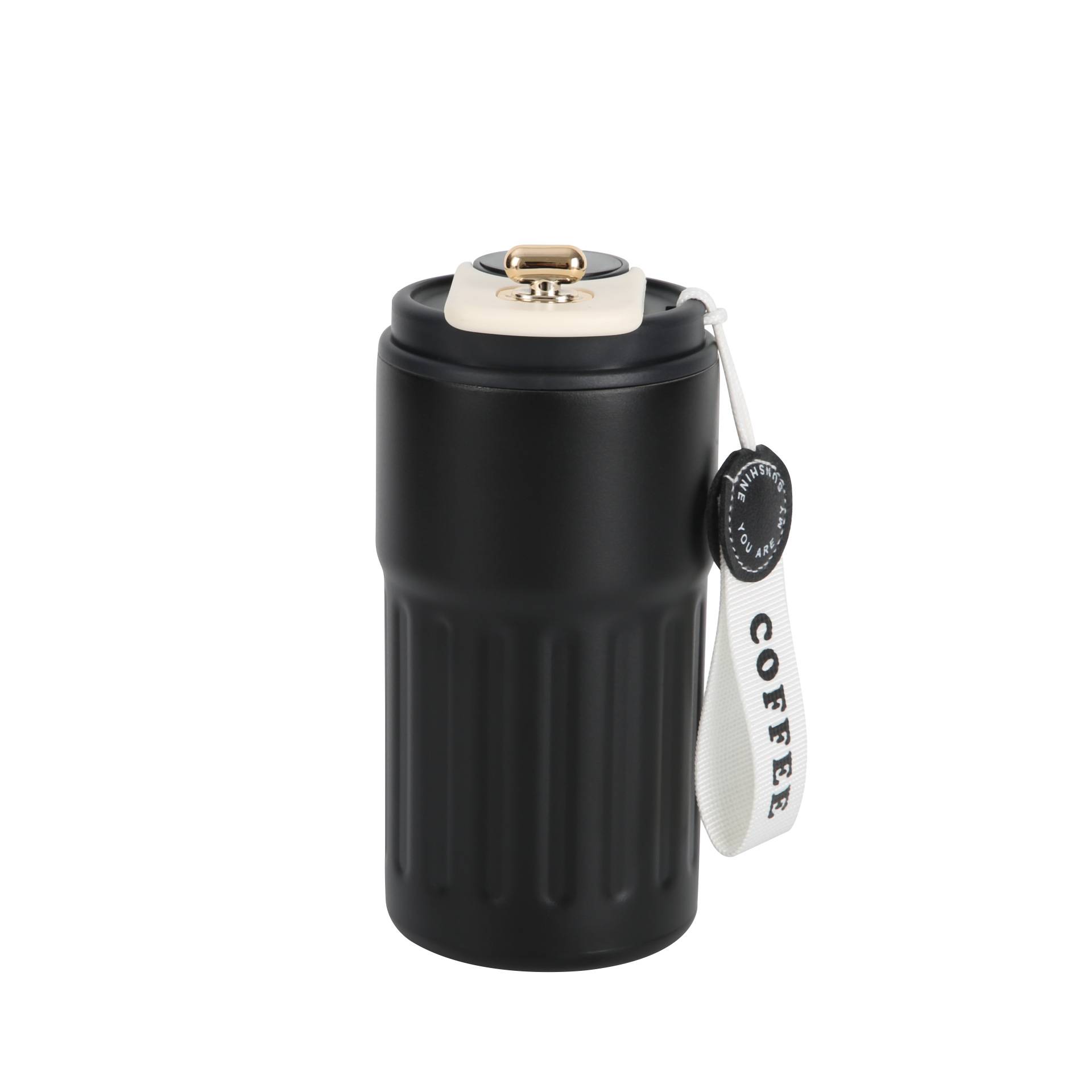 Smart thermos cup with temperature display lid 450ml