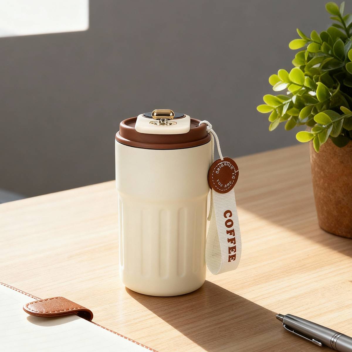 450ml smart thermos cup for coffee and tea