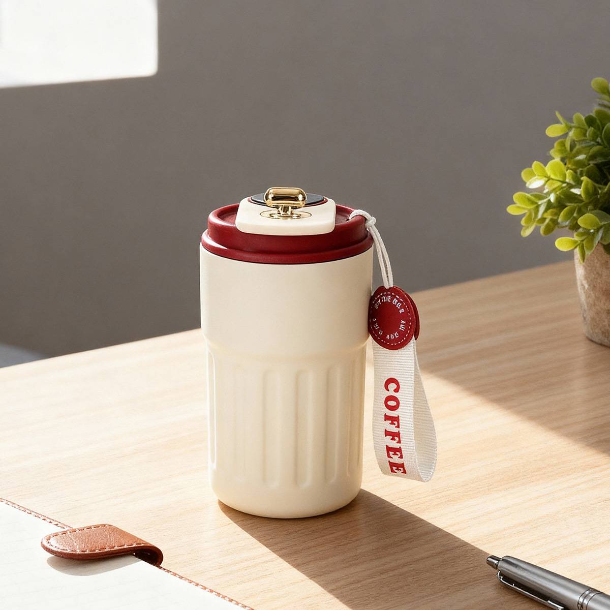 Smart thermos cup for employees and client appreciation