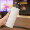 Thermos bottle displayed as part of a premium gift set