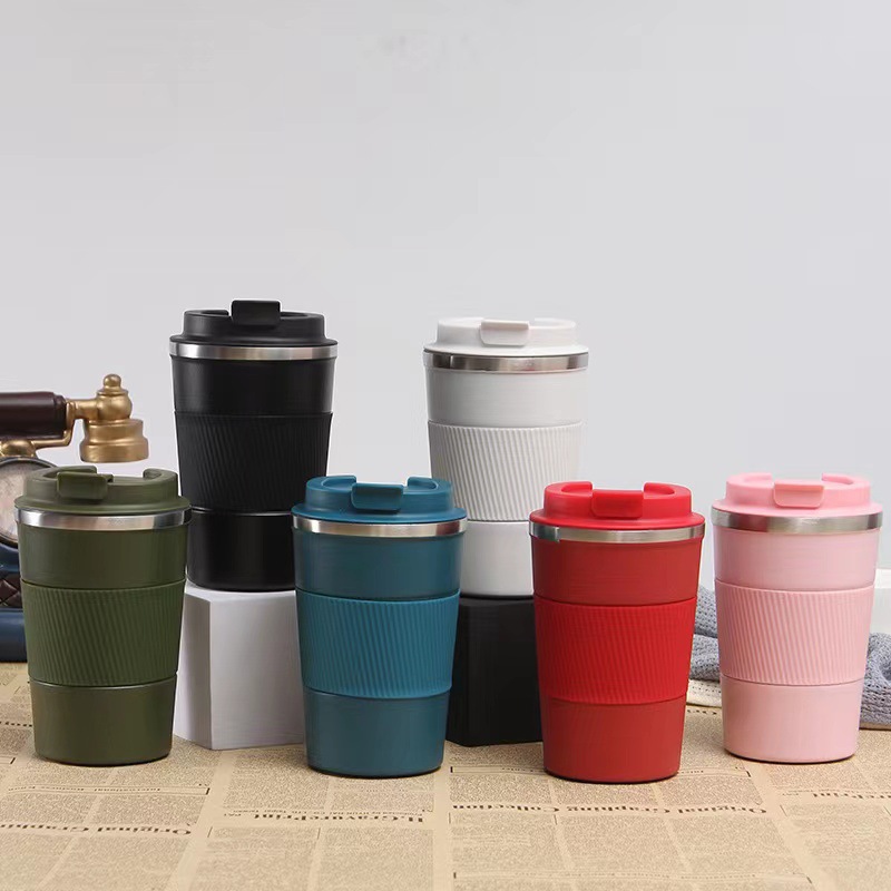 Thermos mug in gift packaging for corporate events