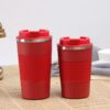 Custom thermos mug with engraving and logo printing options
