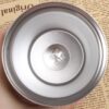 Personalized thermos mug with matte and metallic finishes