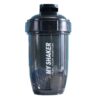 Customisable shaker bottle with leak-proof lid and mixing ball