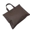 3D non-woven bag with secure zipper