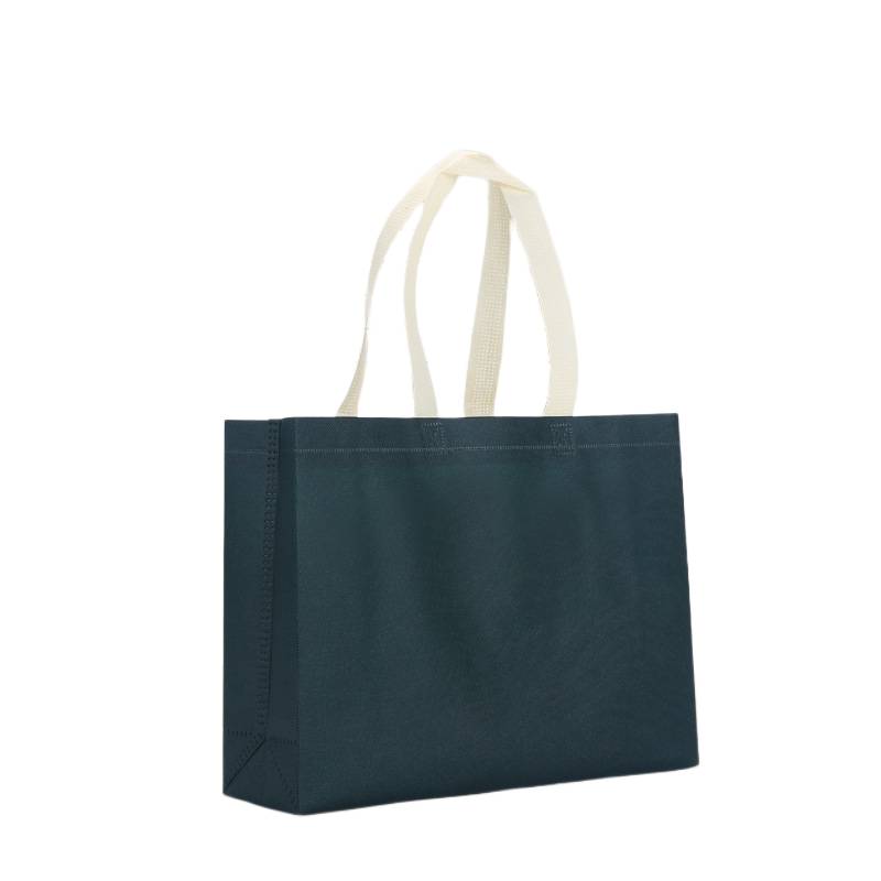 Non-woven bag with sewn construction