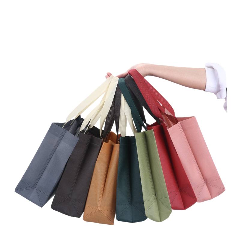 Dual colour shopping bag for retail