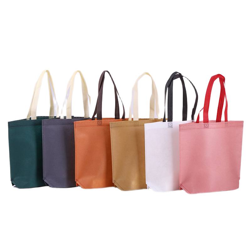 Custom logo dual colour non-woven bag
