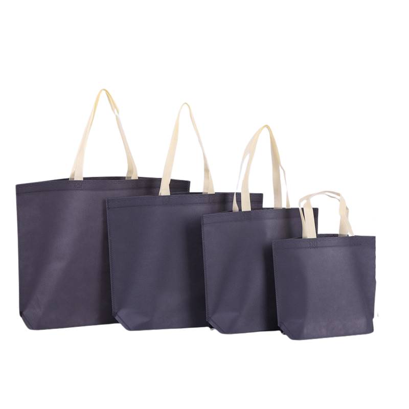 Customisable size dual colour non-woven bag