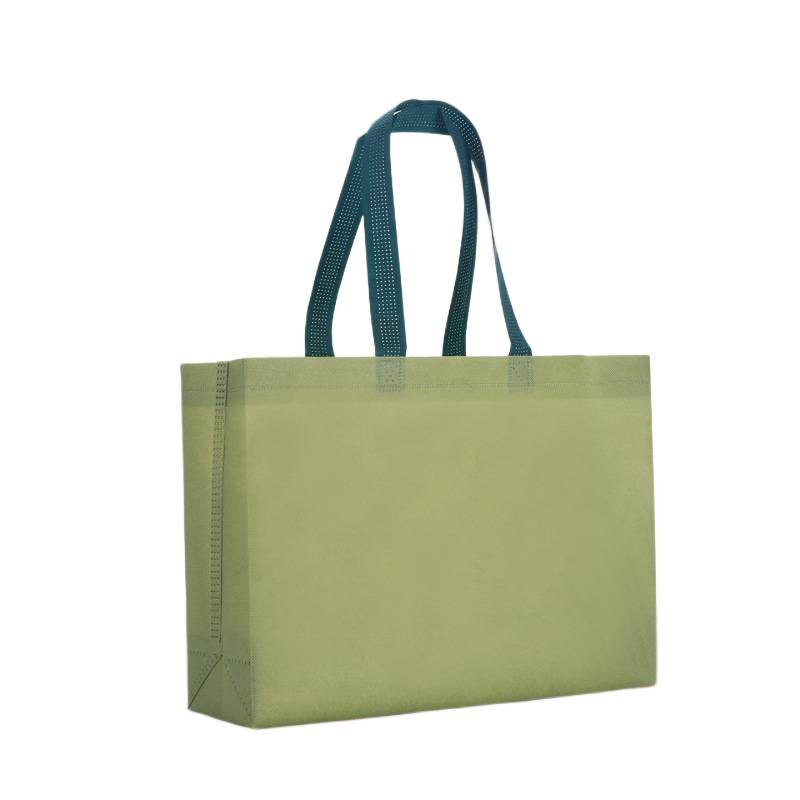 Dual colour bag with contrasting handles