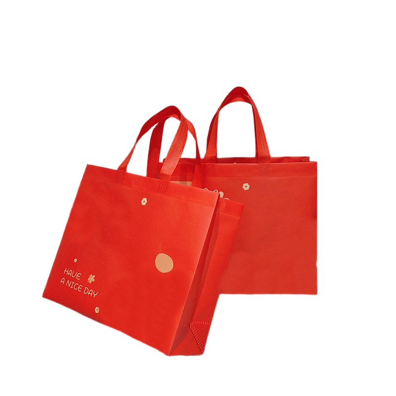 Water-resistant laminated non-woven bag