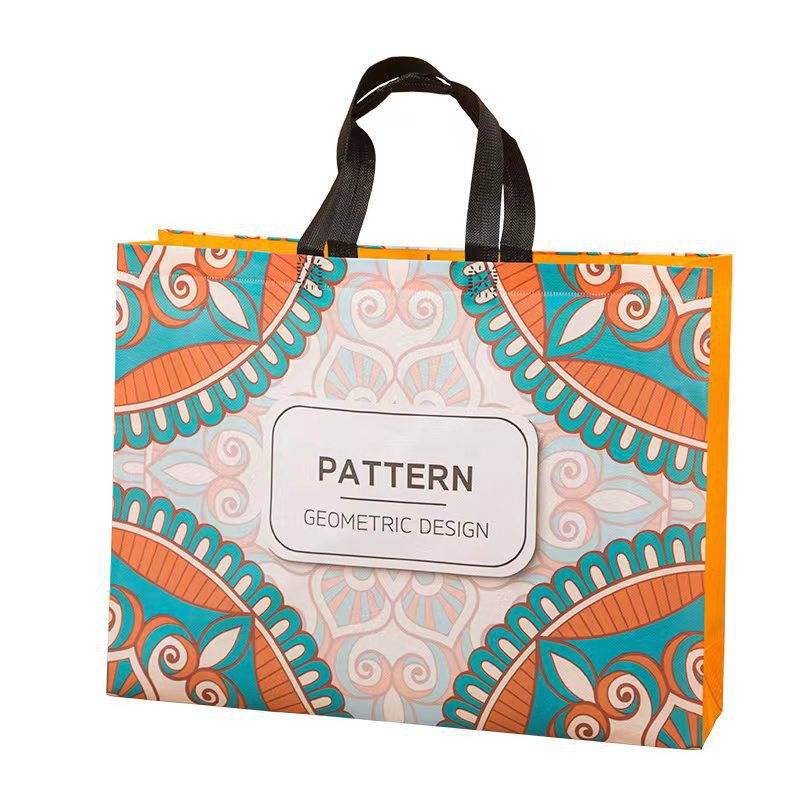 Easy-to-clean laminated non-woven bag