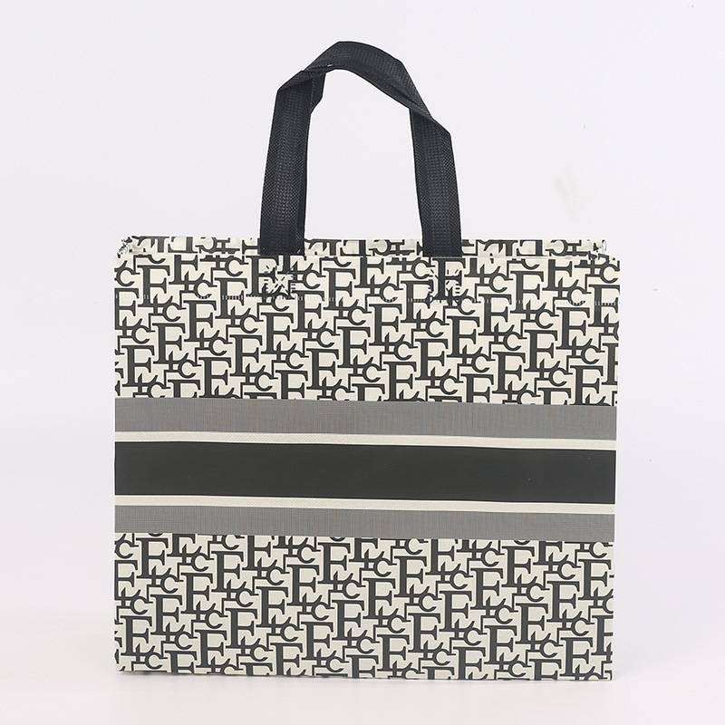 Branded laminated non-woven promotional bag