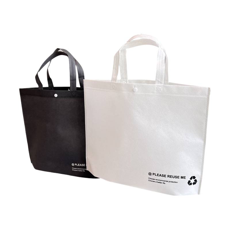 Non-woven bag with buckle closure