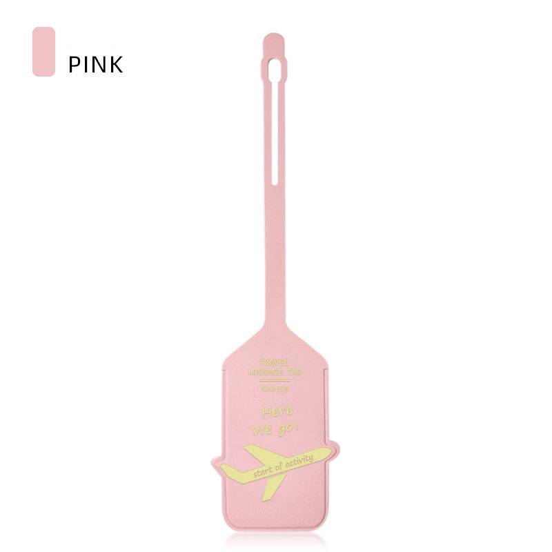 Custom luggage tag for branding and promotional use