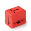 Safe travel adapter with anti-shock and overload protection