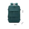 Curved shoulder straps and reinforced handles backpack